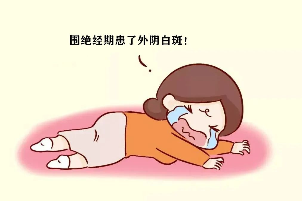 为什么围绝经期的女性更容易患外阴白斑？